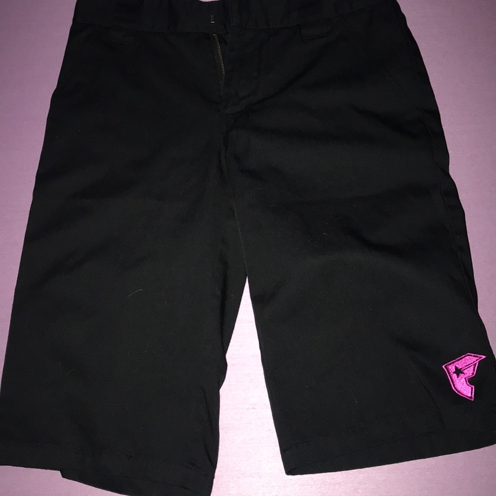 Famous black shorts